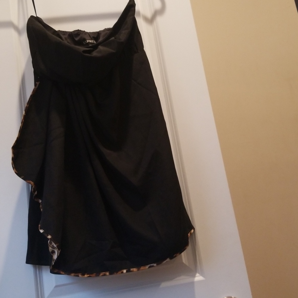 Strapless Little Black Dress